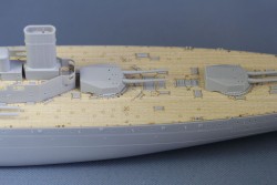 Wooden Deck for 1/350 HMS Dreadnought 1918 - Trumpeter 05330 - 1/350