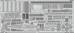 Photo-Etched Parts for 1/350 IJN Musashi - Tamiya 78031 - 1/350