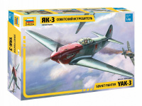 YAK-3 Sowjetisches Jagdflugzeug - 1:48