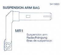 Suspension Arm Bag (MR1 x16) Tamyia Tiger I (56010) 1:16