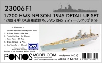 Detail Set für 1:200 HMS Nelson 1945 - Trumpeter 03708 - 1:200