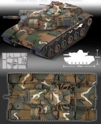 US M60A2 Patton - 1:35