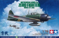 Mitsubishi A6M3/3a Zero Fighter Model 22 (Zeke) - 1:72